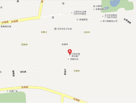 點擊進(jìn)入江陰市鑄造設(shè)備廠有限公司的百度地圖